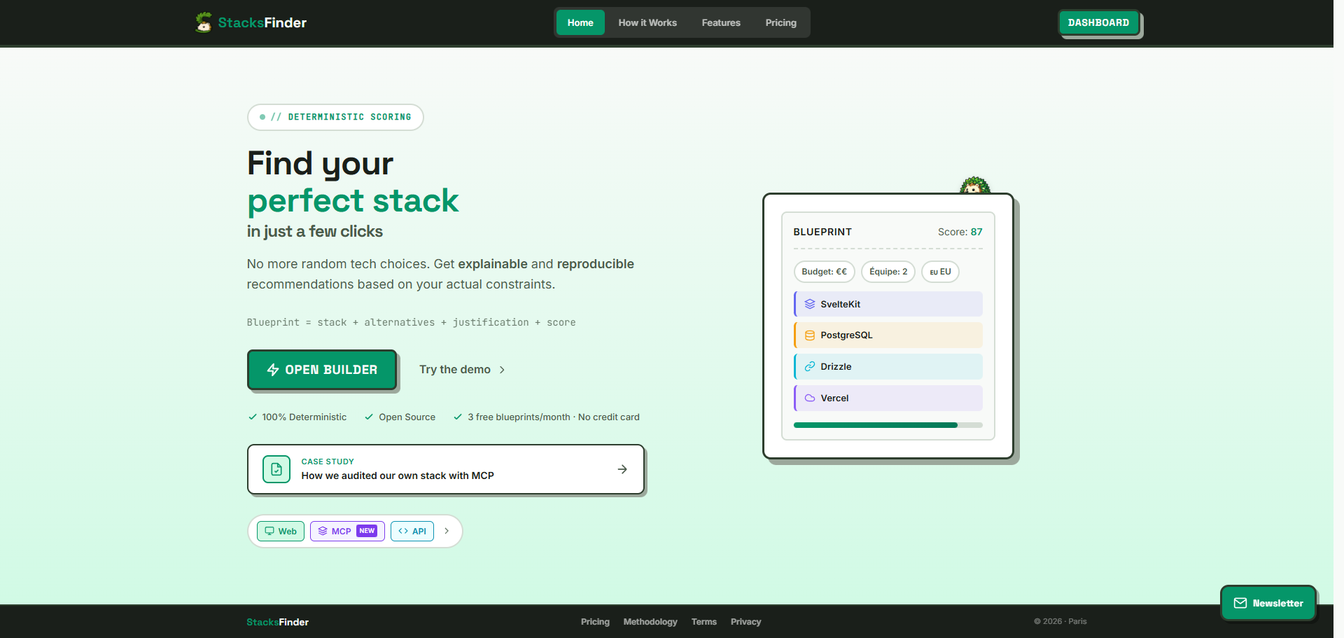 Aperçu — StacksFinder